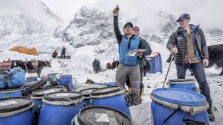 what is a satellite communicator: Everest base camp