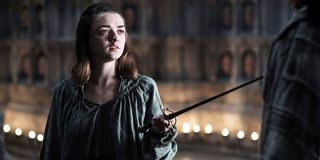 Arya Stark with Needle in Season 6