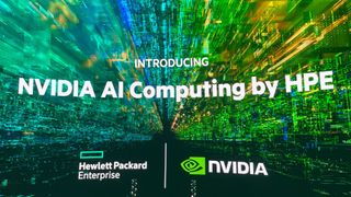 Antonio Neri on stage at HPE Discover 2024 keynote introducing Nvidia AI Computing by HPE