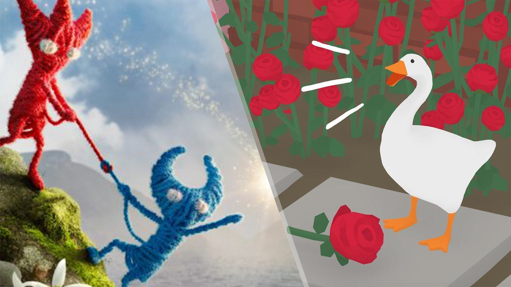 Unravel Two and Untitled Goose Game