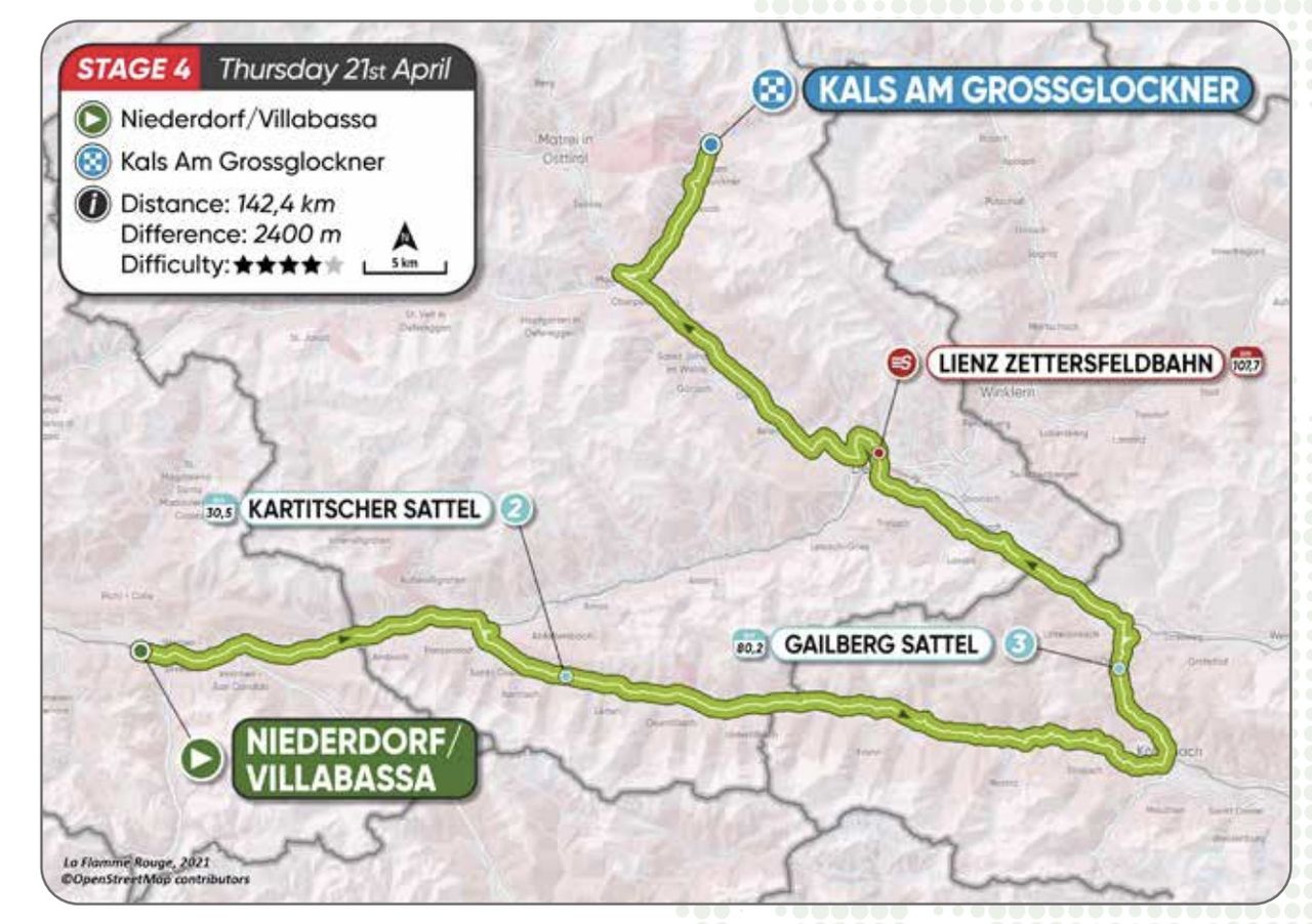 Stage 4 route map