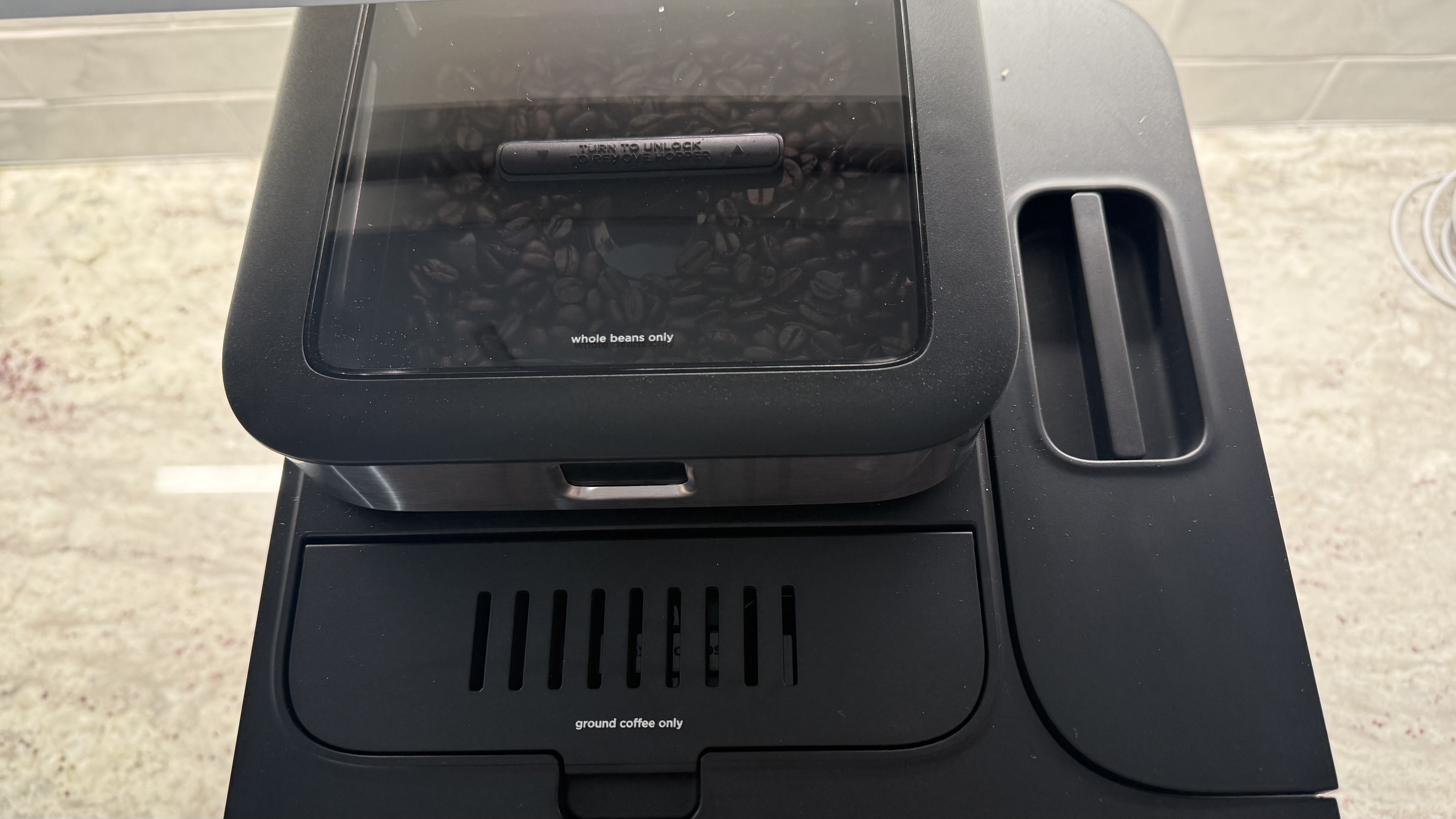 Ninja AutoBarista Pro coffee hopper