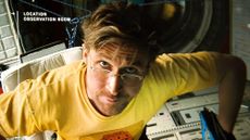 Ryan Gosling as Ryland recording a video log in Project Hail Mary