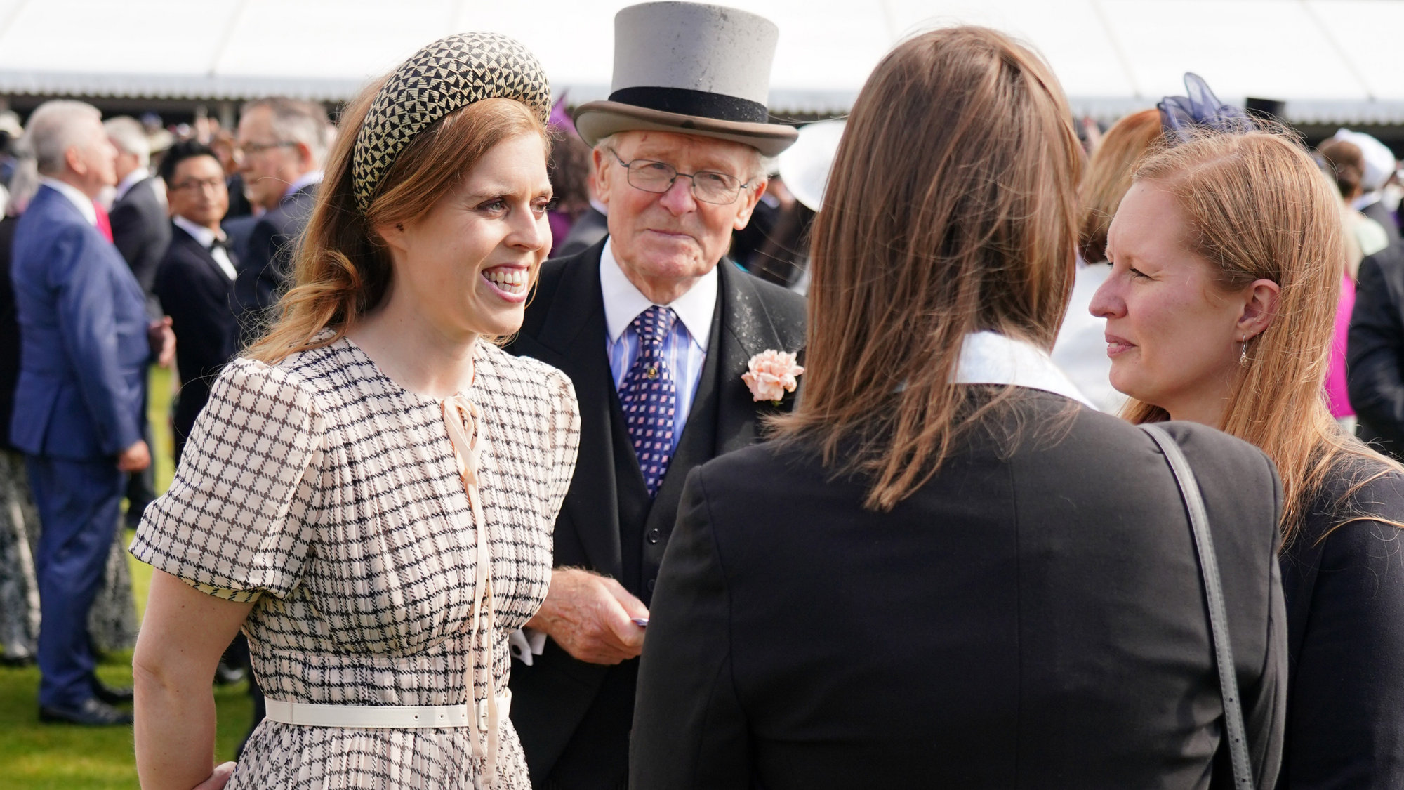 Princess Beatrice Wears Reformation at the Chelsea Flower Show