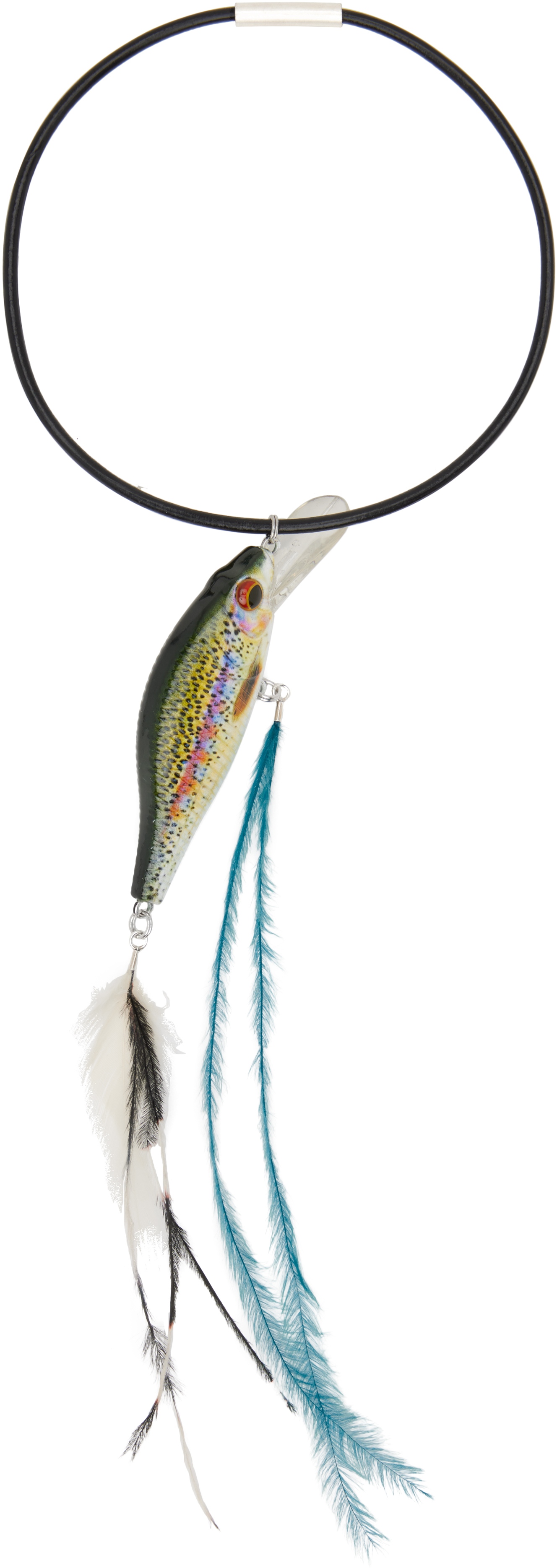Multicolor Fish Lure Keychain