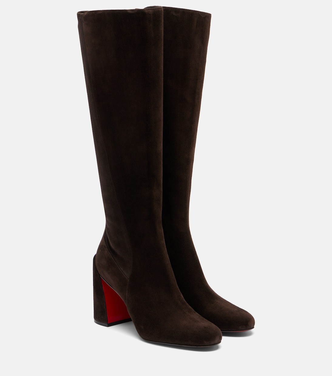 Christian Louboutin, Loo 85 Suede Over-The-Knee Boots