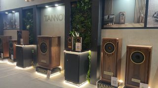 Tannoy speakers at Bristol Show stand