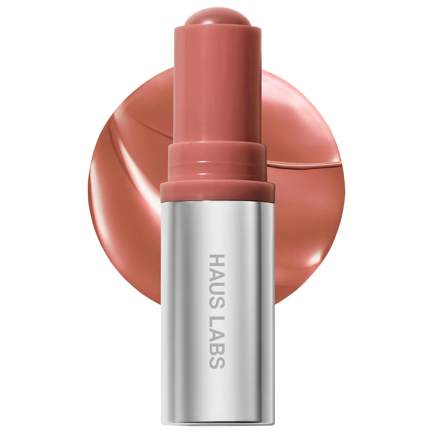 Haus Labs Color Fuse Glassy Blush Balm Stick in Glassy Ginger