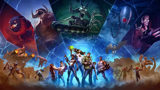 Serious Sam Shatterverse keyart.