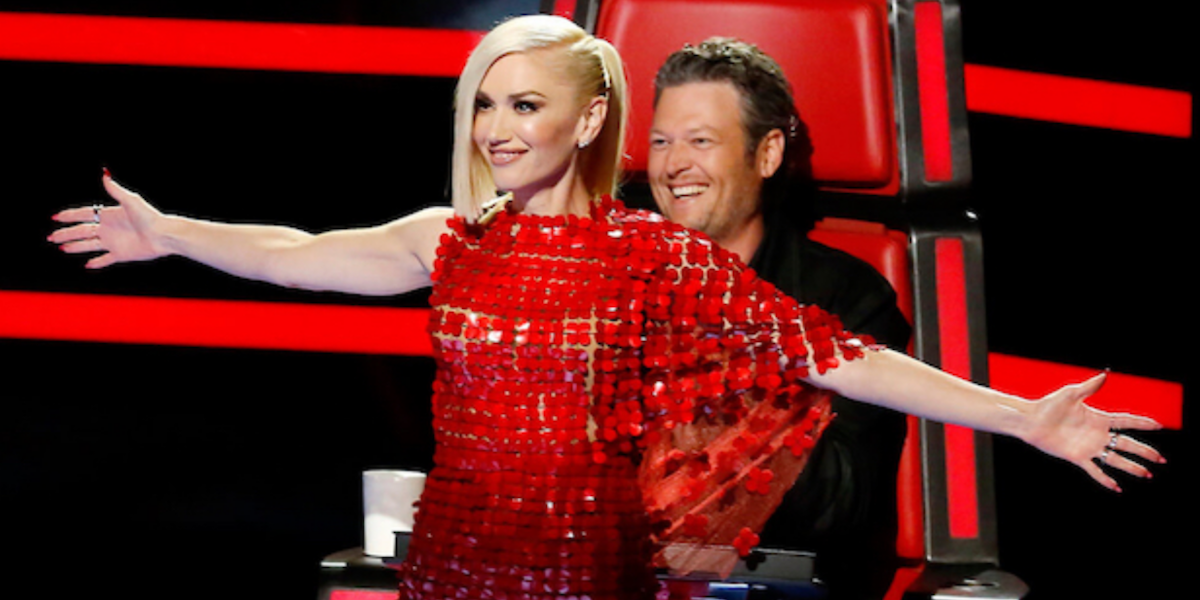 gwen stefani blake shelton the voice nbc