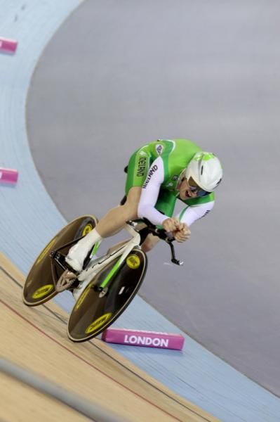 Ireland's Martyn Irvine in the omnium kilo
