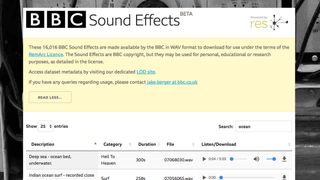 BBC sound effects