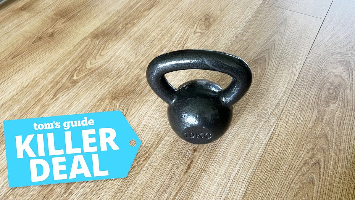 You don’t need the gym to build strength — Amazon’s top-rated kettlebell is just  this Presidents’ Day