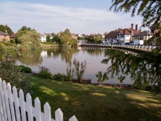 Lindfield village pond in West Sussex.