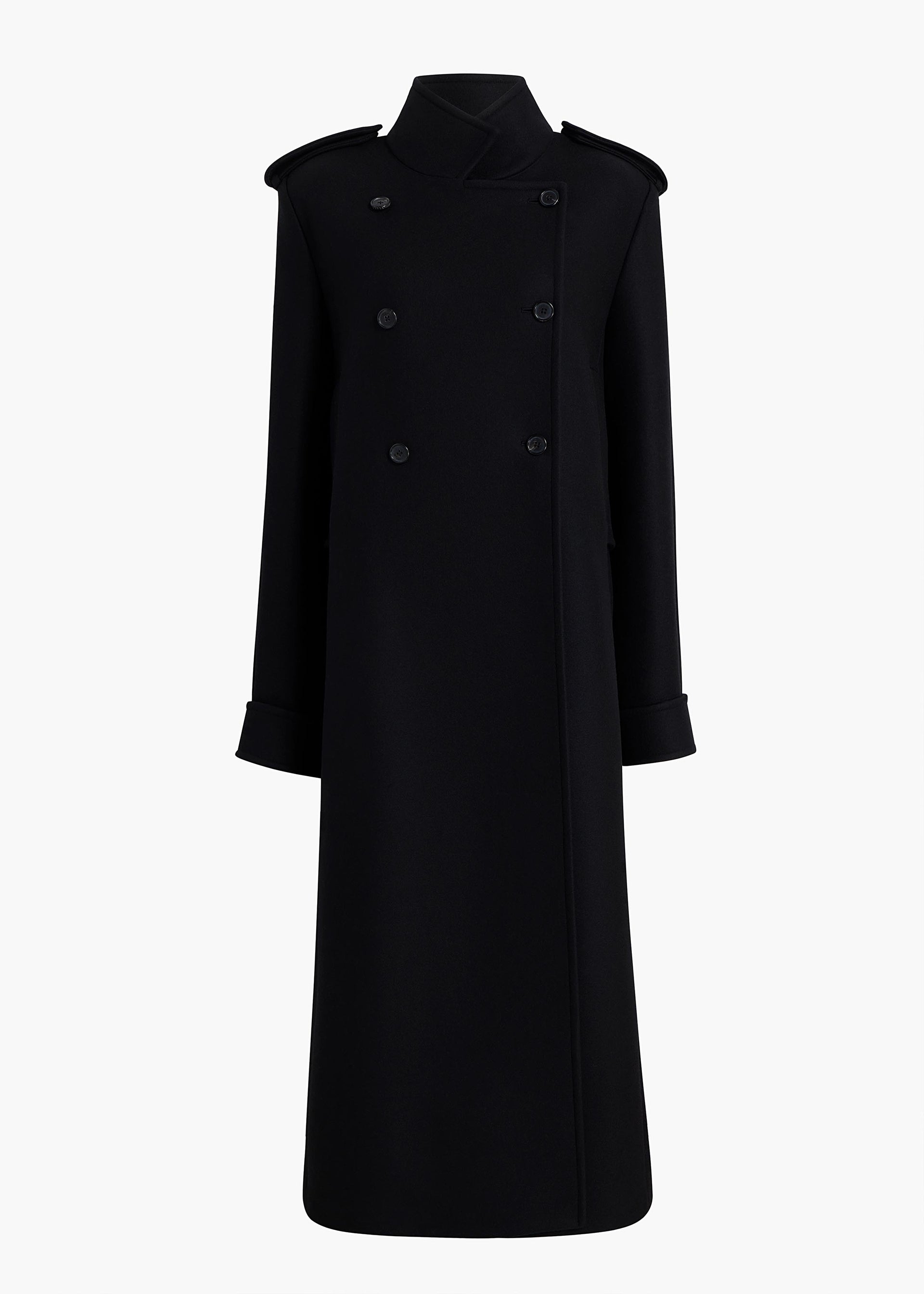 Donna Coat in Black - Xs / Black / 100%wool