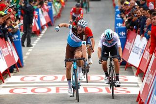 Alexandre Geniez (AG2R La Mondiale) wins stage 12 at the 2018 Vuelta