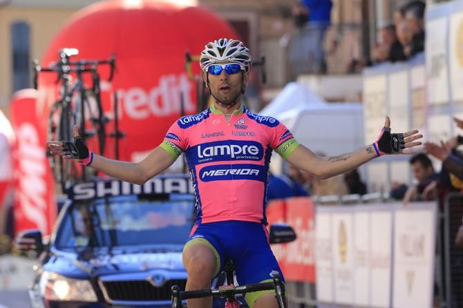 Diego Ulissi (Lampre - Merida) wins the stage