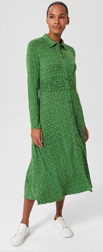 Queen Camilla's emerald shirt dress leaves us green with envy | Woman & Home Queen Camilla's emerald shirt dress leaves us green with envy | Woman & Home