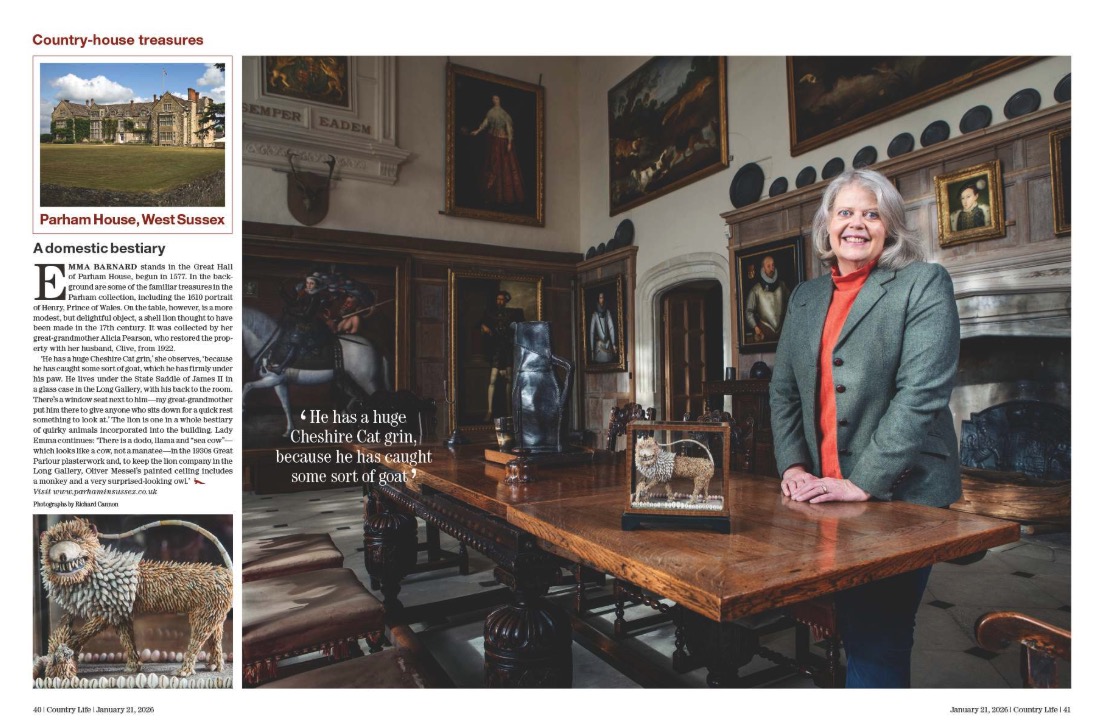 Spreads from Country Life January 21, 2026