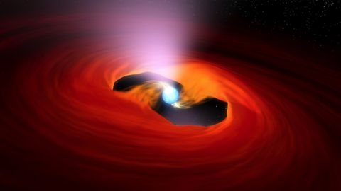 Pulsar caught binging on star before brilliant x-ray blast | Space