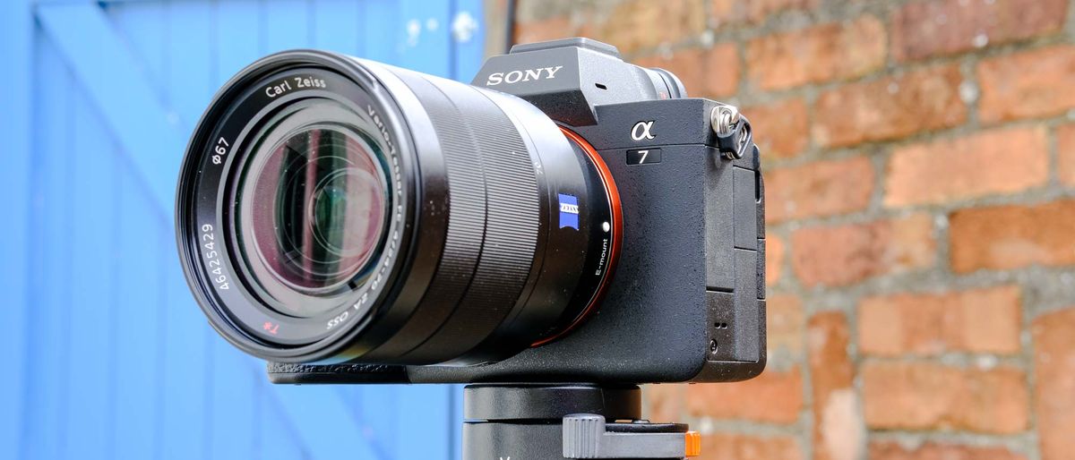 Sony A7 IV attached to tripod