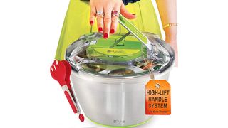 Pykal Large Stainless Steel Salad Spinner
