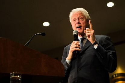 Bill Clinton has not been helping his wife's campaign. 