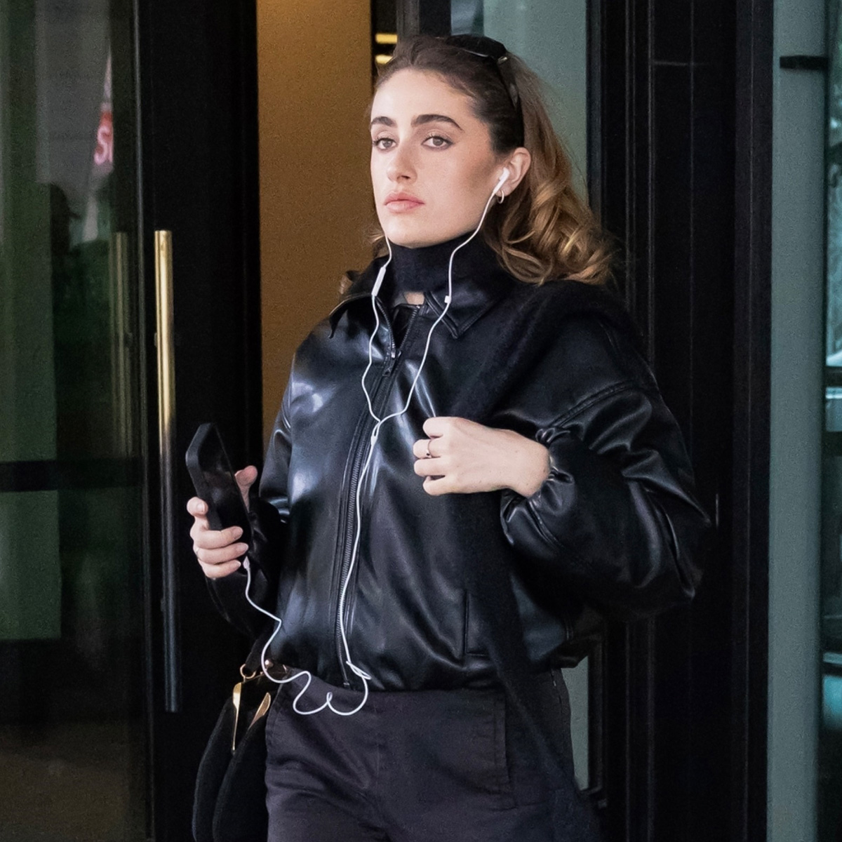 Rachel Sennott wearing Puma Speedcat Wedge Sneakers in Park City, UT