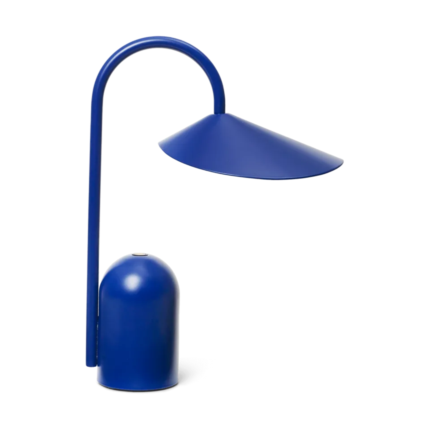 A blue table lamp from Nordic Nest