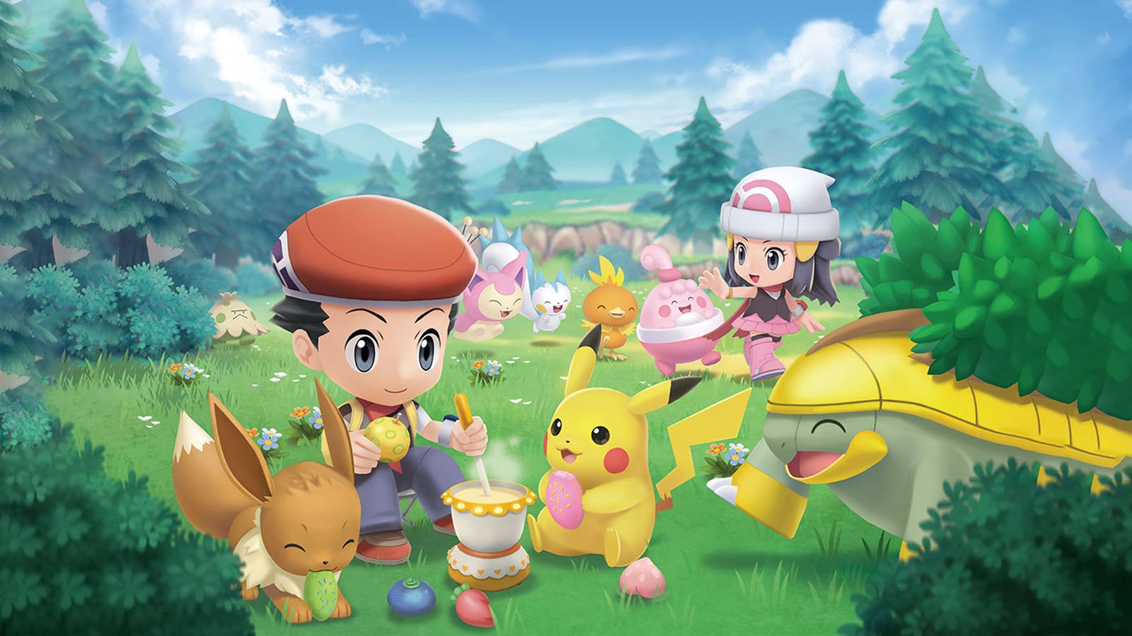 Pokémon - Attention, Trainers: A new software update (v 1.1.1) is available  ahead of the release of Pokémon Brilliant Diamond and Pokémon Shining Pearl.  Please download the update before playing. See here