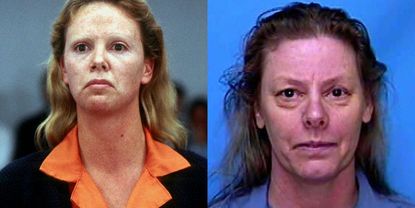 Charlize Theron and Aileen Wuornos