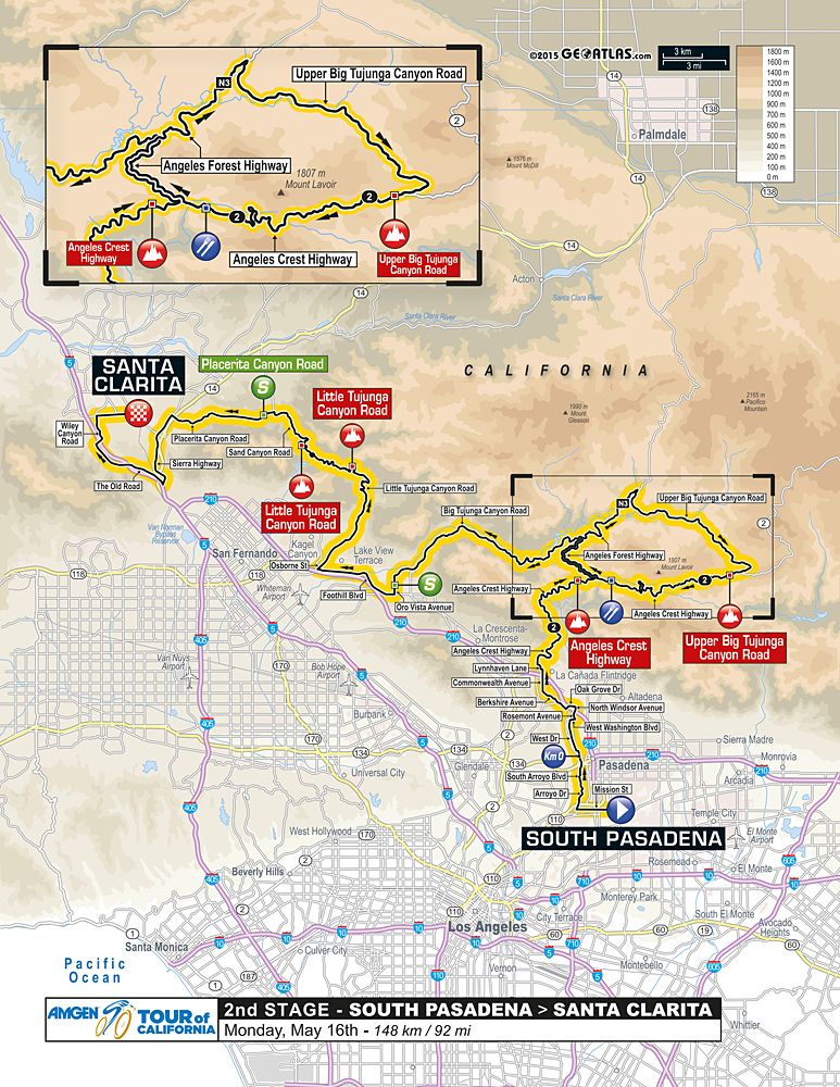 Stage 2 of the 2016 Tour of California