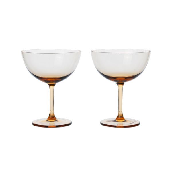 Ferm Living, Host Cocktail Glasses - Set of 2 - Blush