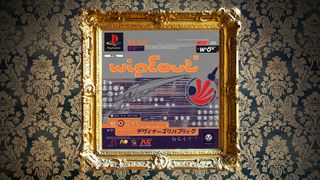 Video game box art; WipEout