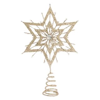 gold star tree topper