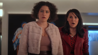 Ilana Glazer and Zoe Chao in The Afterparty