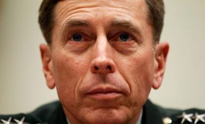 Gen. Petraeus will take over for McChrystal.