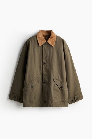 Oversized Canvas Jacket