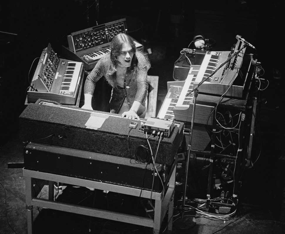 Tony Carey onstage