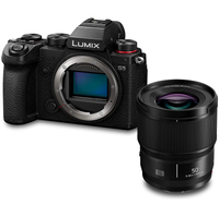 Panasonic Lumix S5 + 50mm F1.8 lens:  was £2,099.99, now £1,599.99 at Amazon