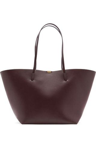 Faux Leather Tote Bag