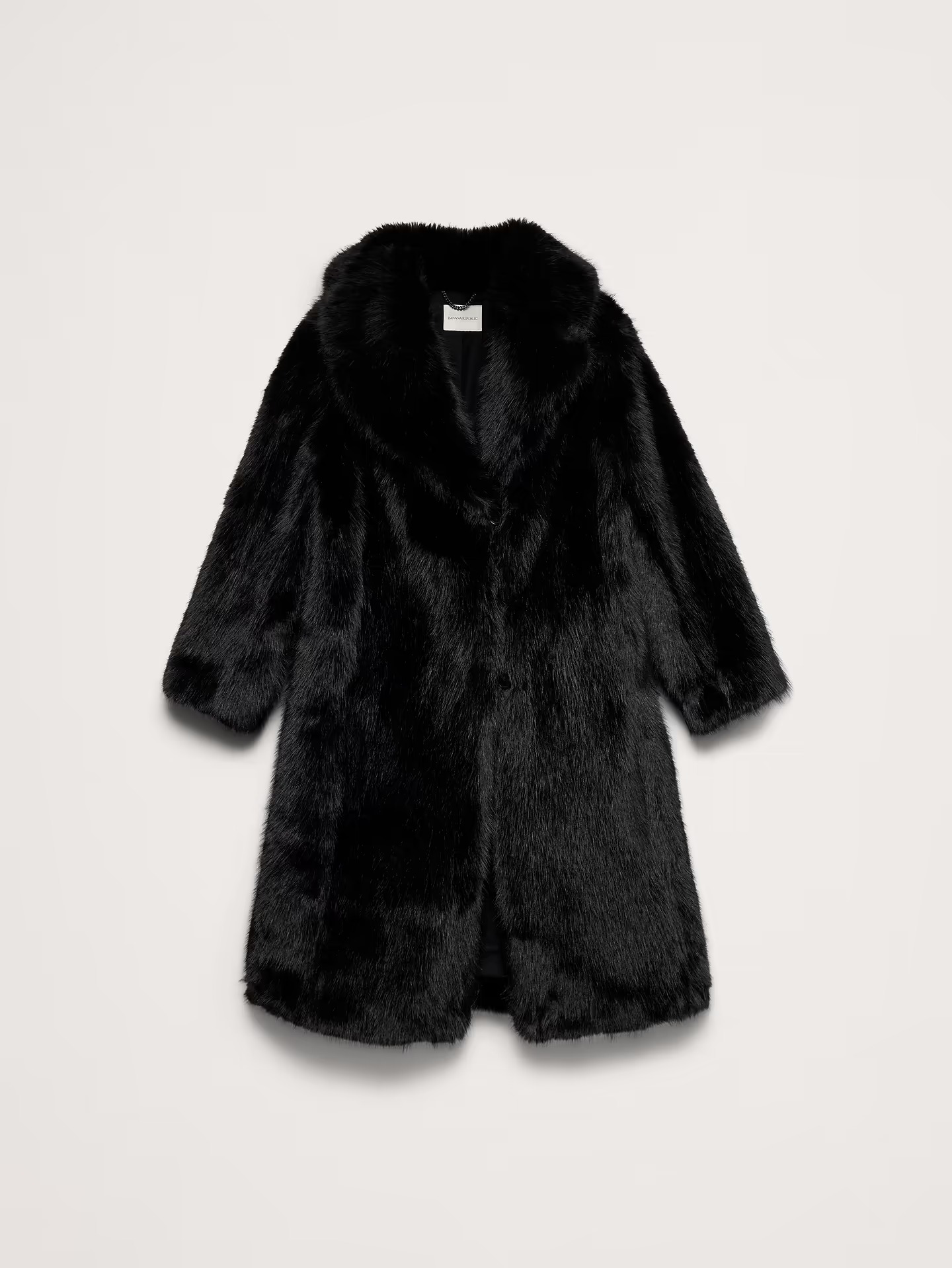 Banana Republic, Faux Fur Long Coat