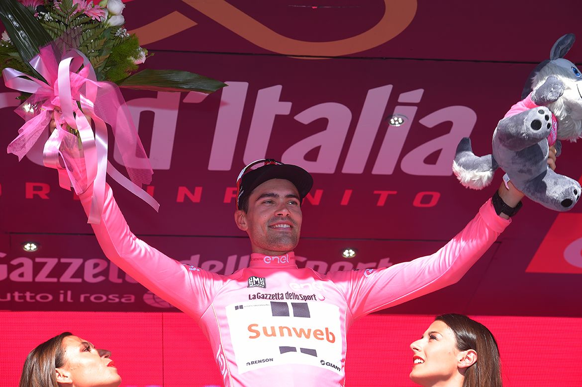 Tom Dumoulin in pink
