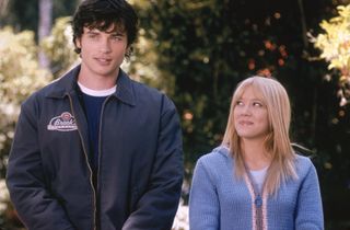 Still from Cheaper by the Dozen, Tom Welling and Hilary Duff 2003