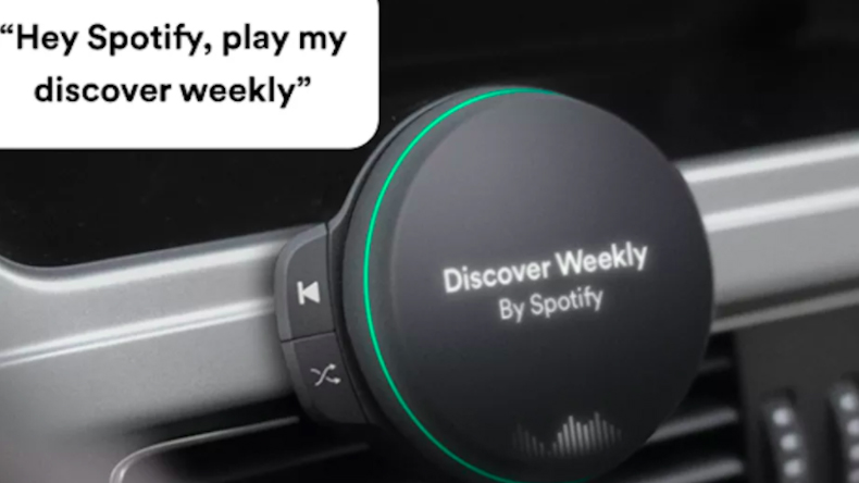 Spotify is testing an in-car music device - but it's not what you