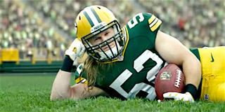 clay matthews packers commercial