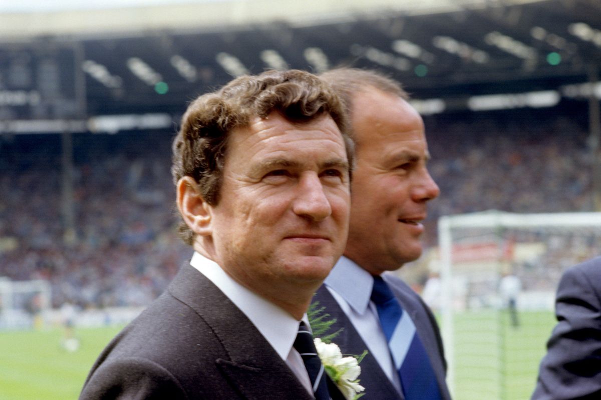 Tottenham Hotspur manager David Pleat at the 1987 FA Cup final