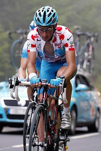 Jerome Pineau (Bouygues Telecom) couldn't hold onto the mountain jersey today.