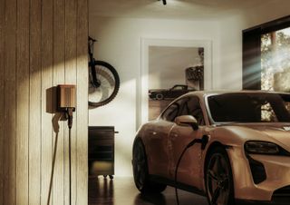 Porsche charging on home charger