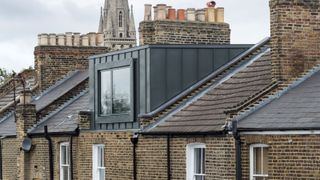 a dormer window for a terraced loft conversion